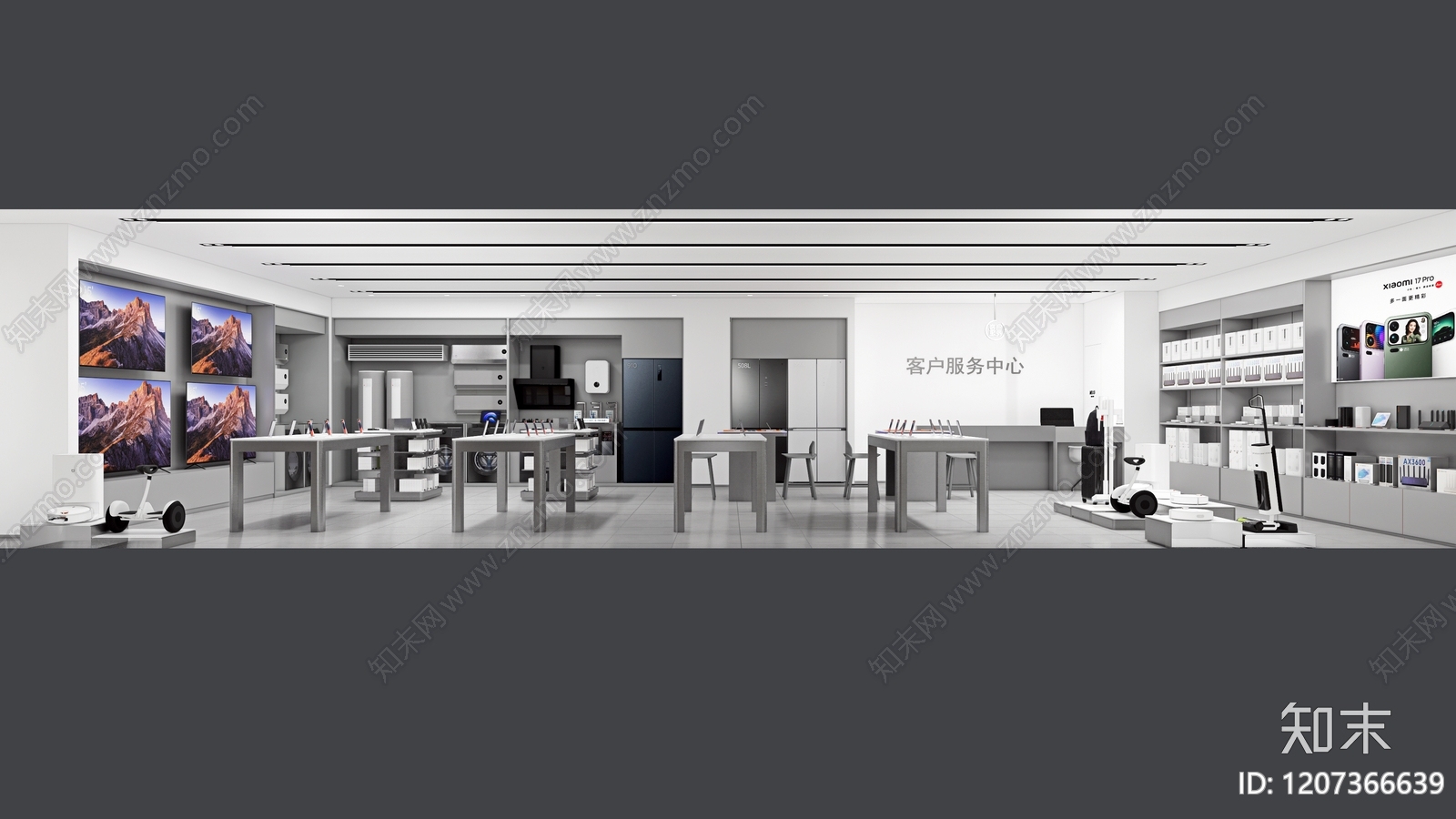 现代其他商业空间cad施工图下载【ID:1207366639】