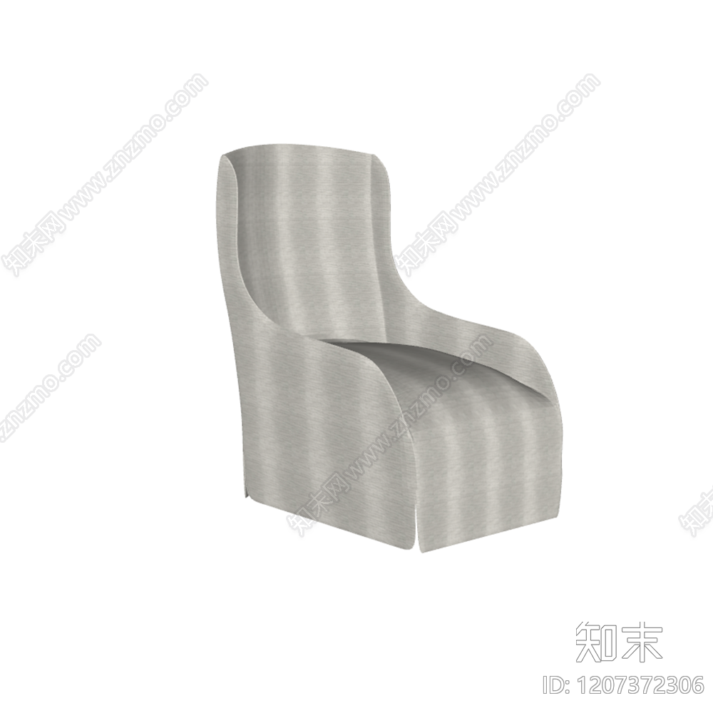 现代意式休闲椅SU模型下载【ID:1207372306】