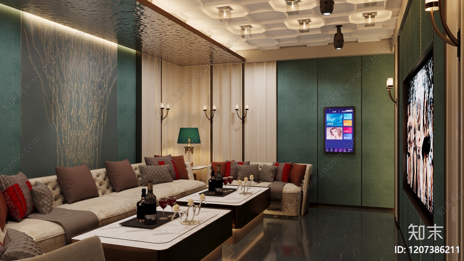现代KTV3D模型下载【ID:1207386211】
