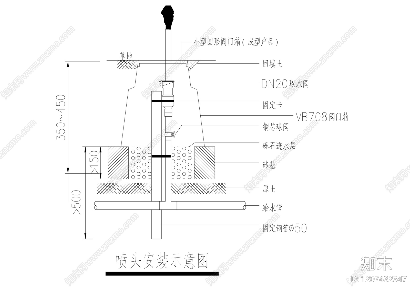 给排水节点详图施工图下载【ID:1207432347】