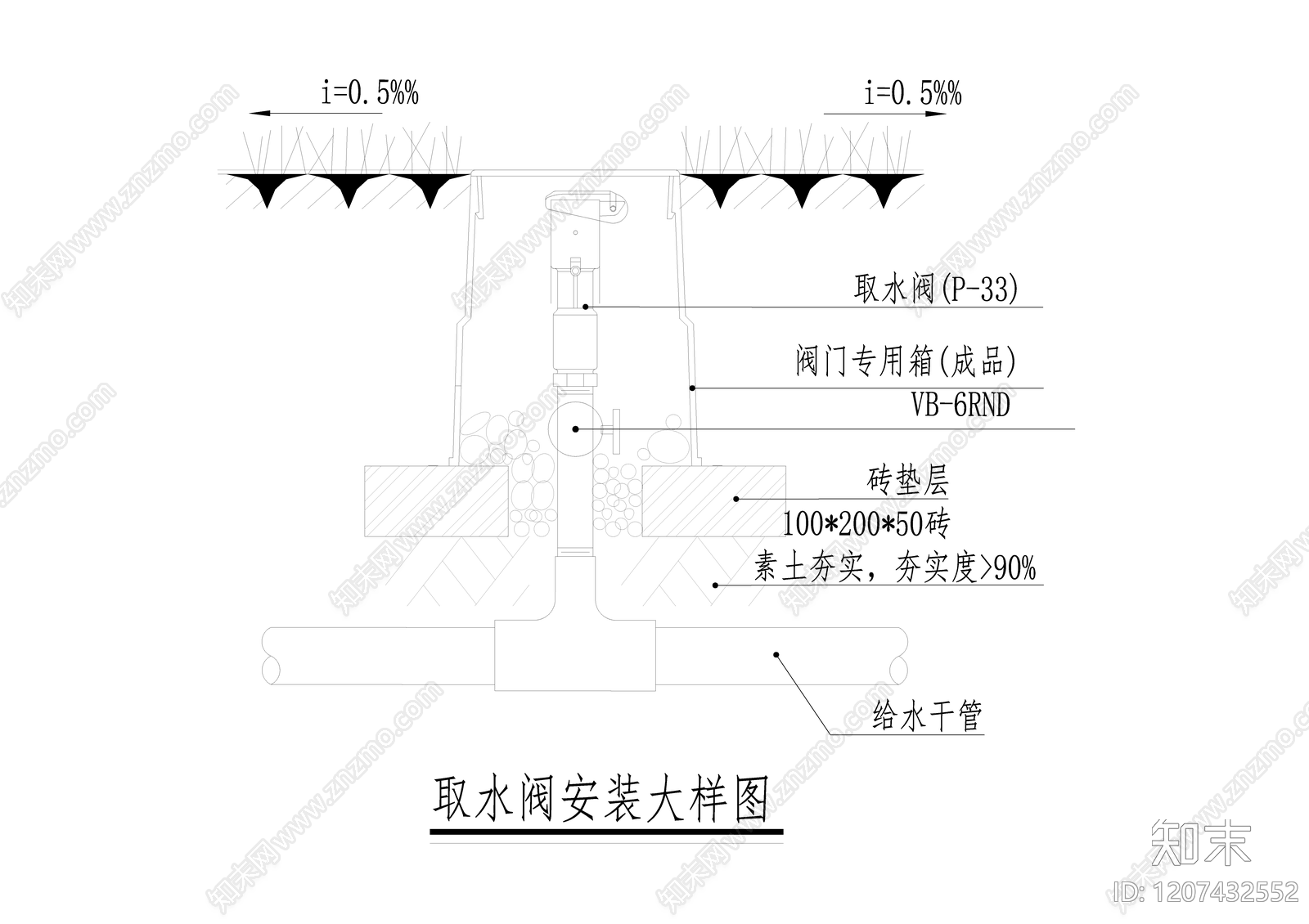 给排水节点详图cad施工图下载【ID:1207432552】