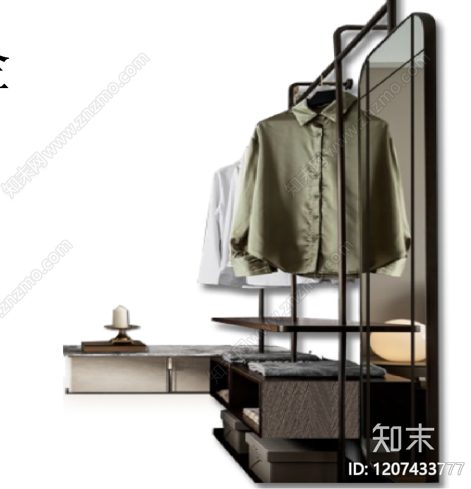 意式柜子施工图下载【ID:1207433777】