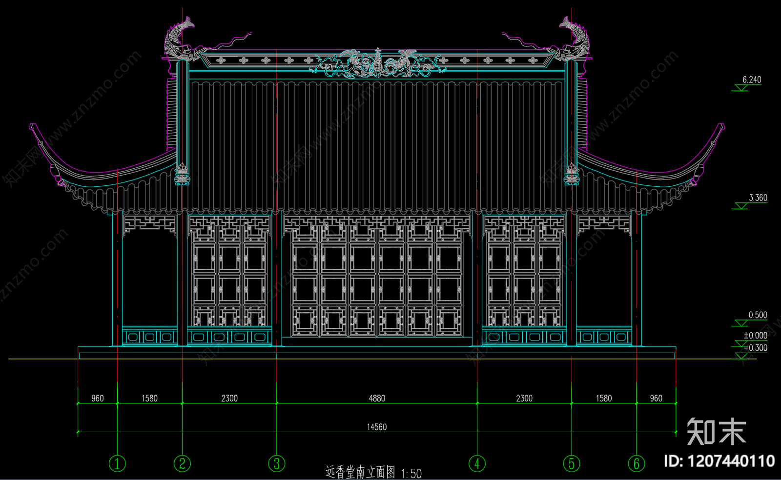 其他古建筑施工图下载【ID:1207440110】
