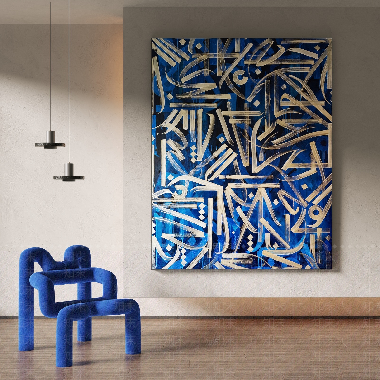 现代装饰挂画SU模型下载【ID:1207446784】