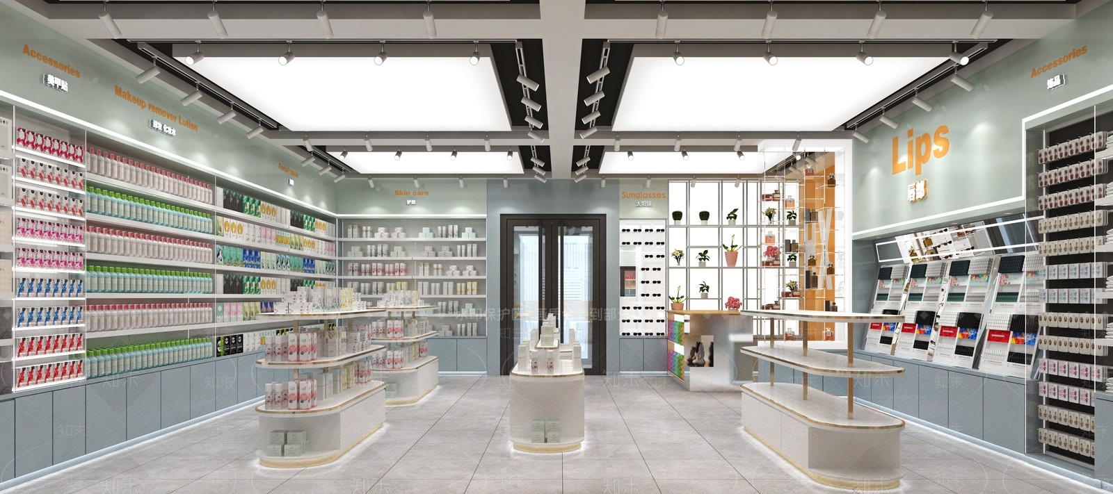 现代化妆品店3D模型下载【ID:1207446902】