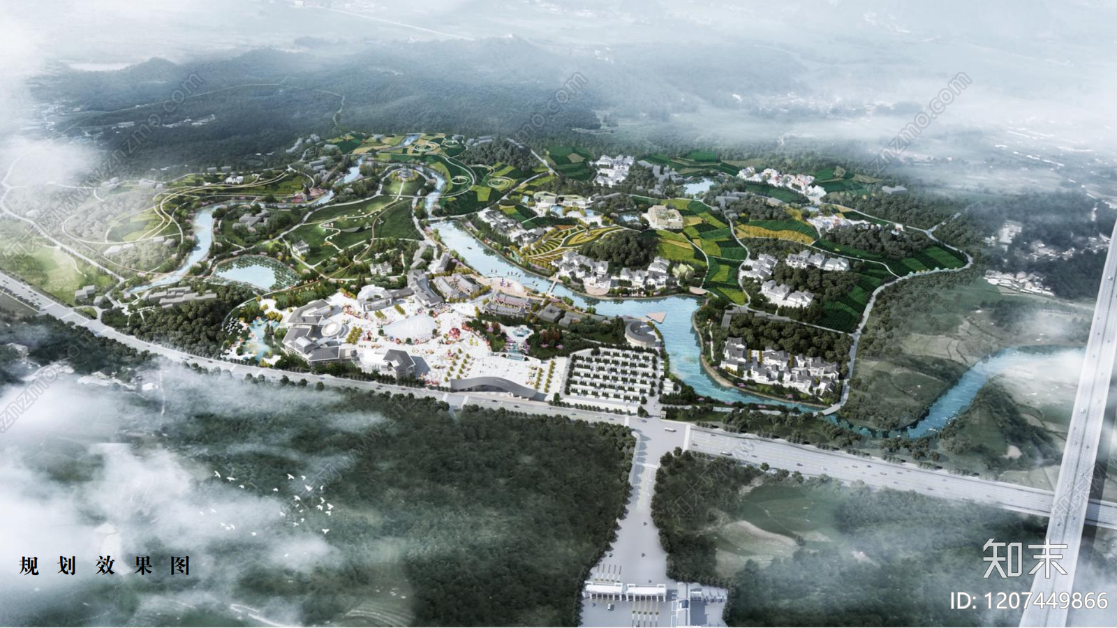 现代新中式产业园规划下载【ID:1207449866】