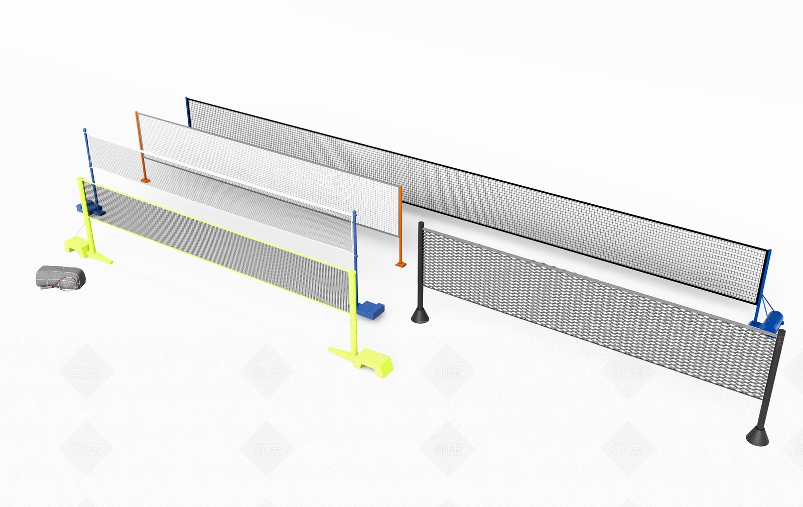 羽毛球网SU模型下载【ID:1207451110】