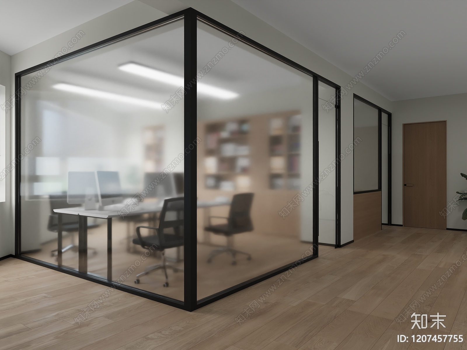 现代其他办公空间3D模型下载【ID:1207457755】