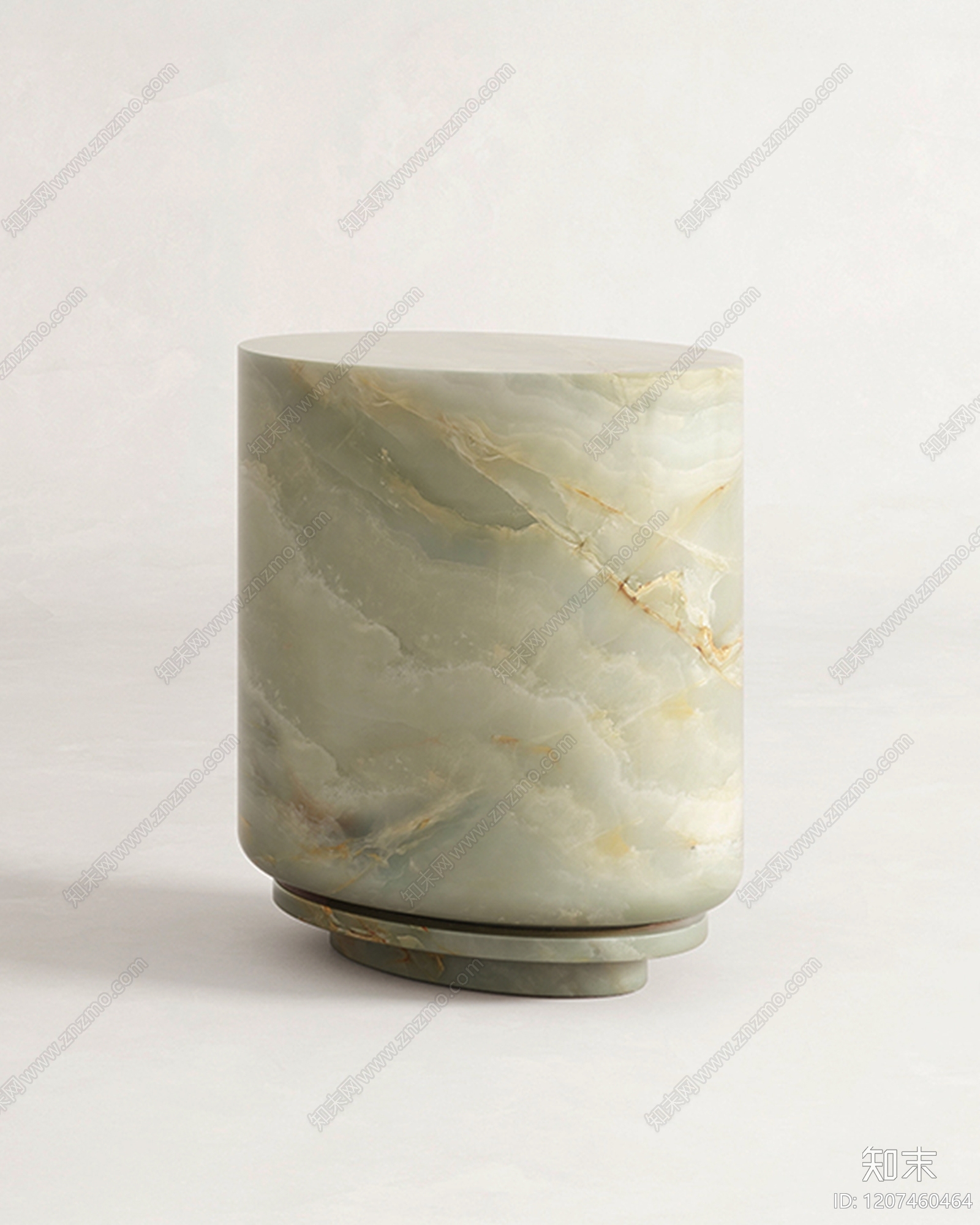 现代轻奢沙发凳3D模型下载【ID:1207460464】