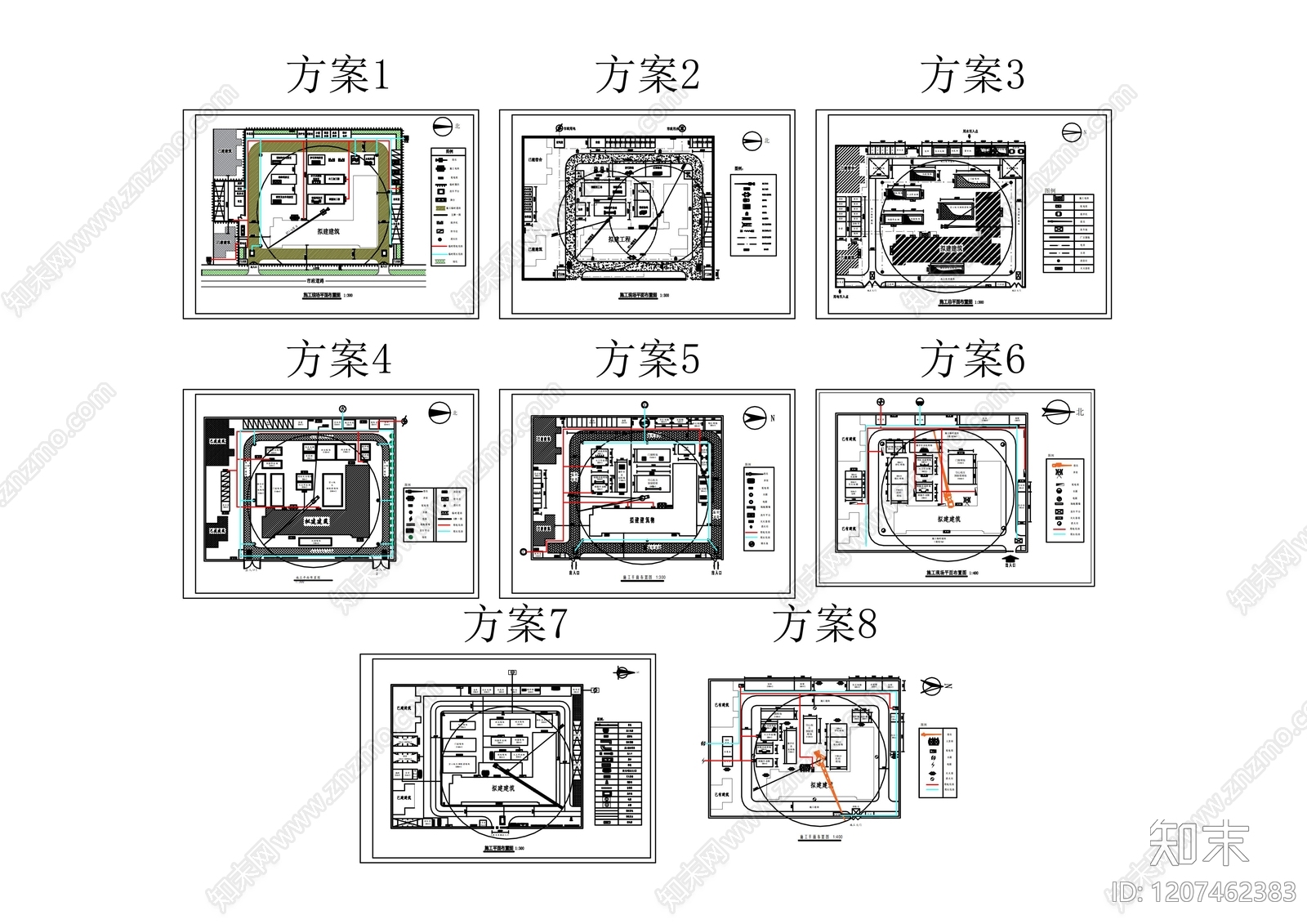规划平面图施工图下载【ID:1207462383】