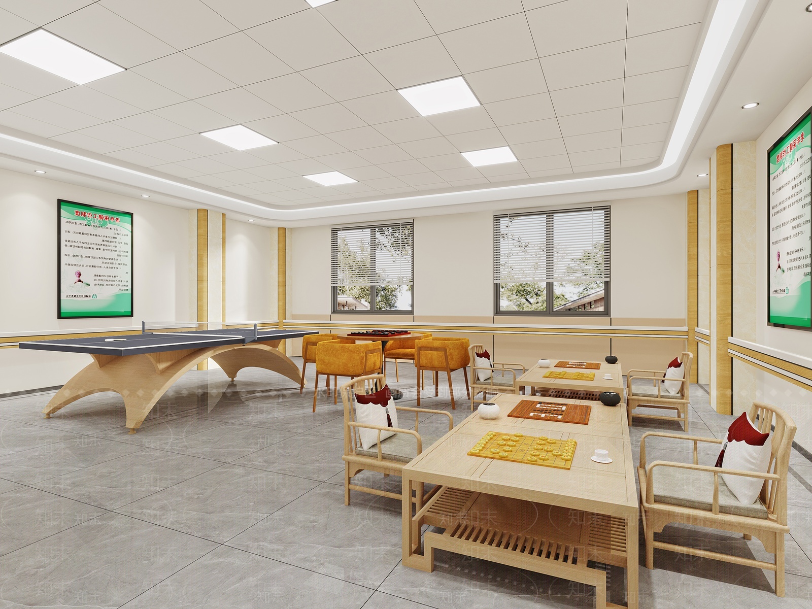 现代其他办公空间3D模型下载【ID:1207464019】