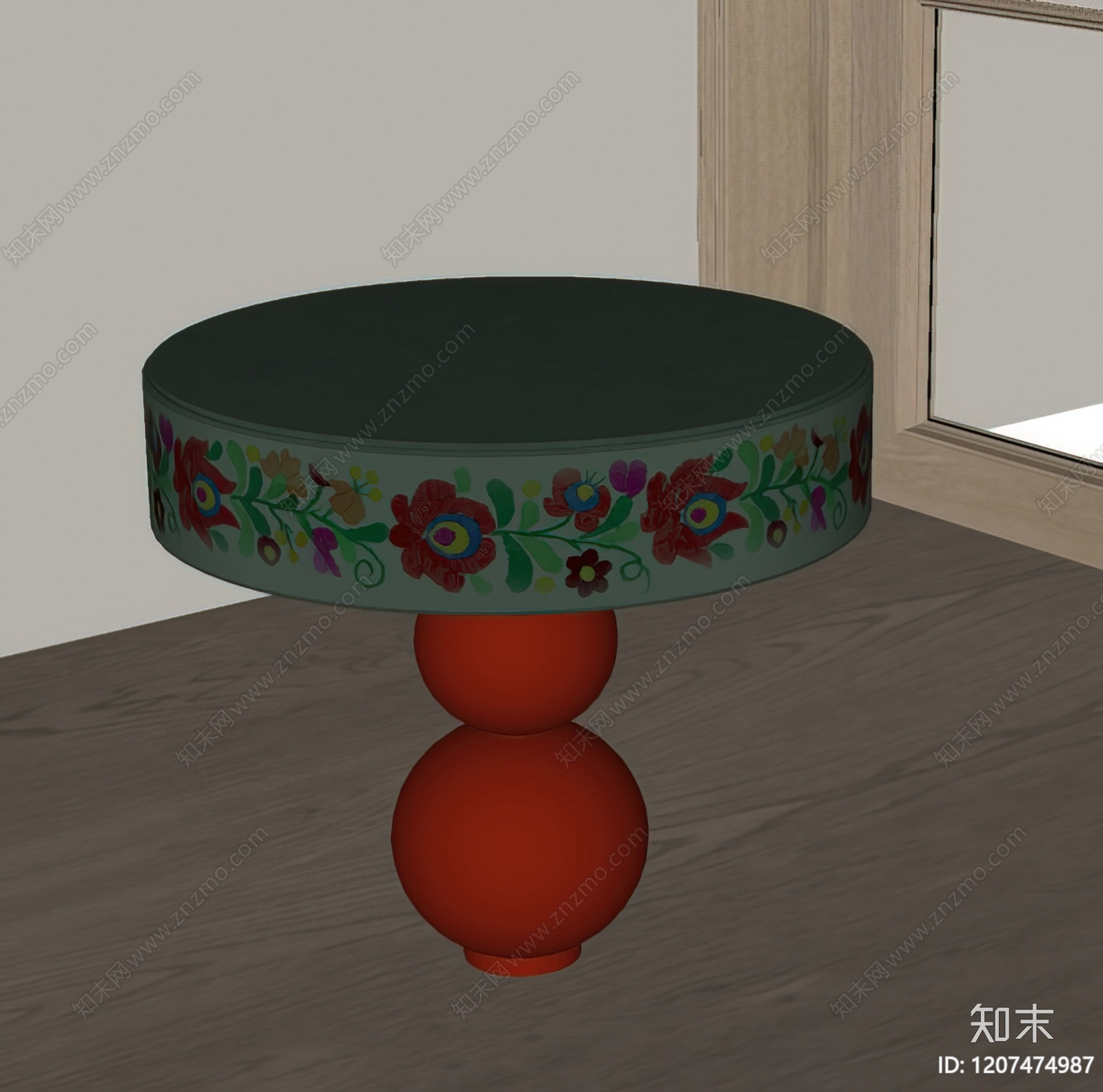 法式中古茶几SU模型下载【ID:1207474987】