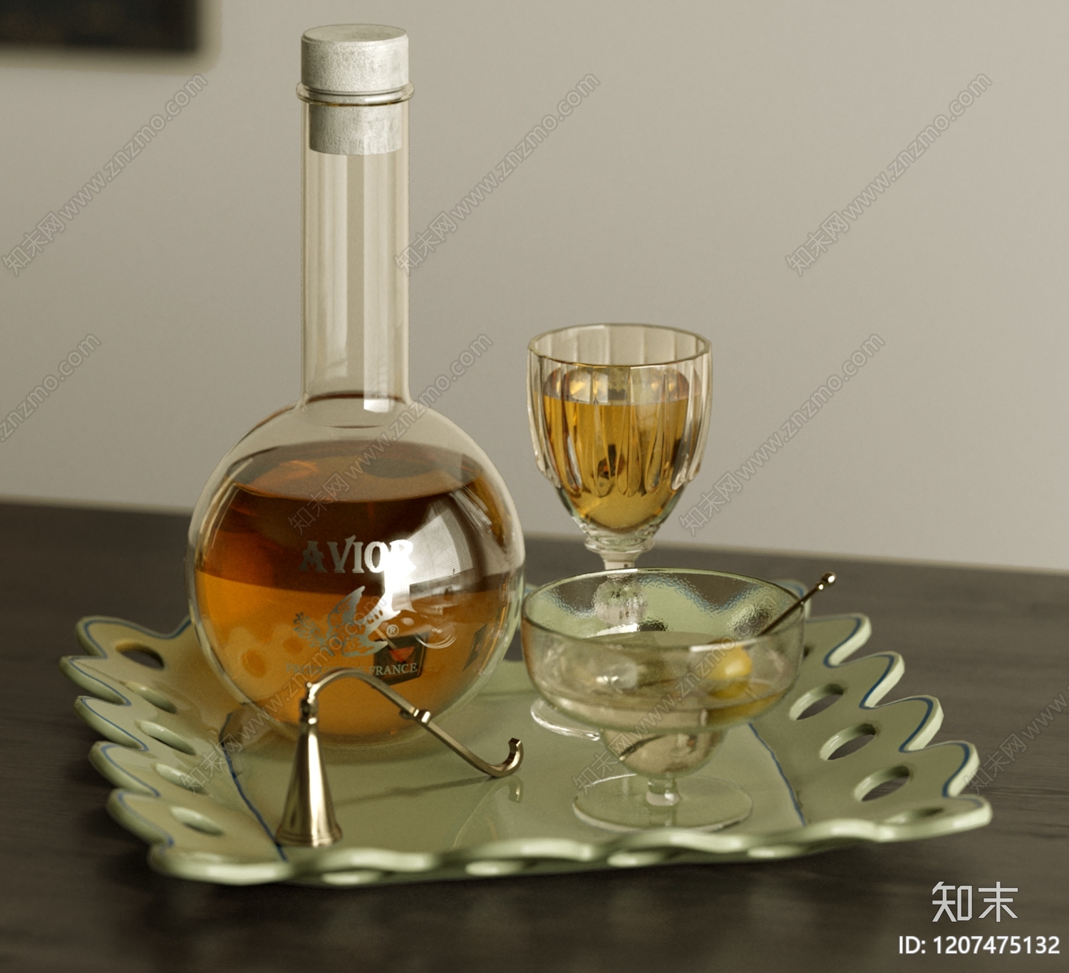 酒具SU模型下载【ID:1207475132】