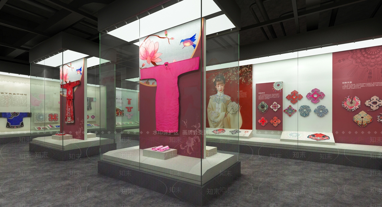 中式现代其他展厅3D模型下载【ID:1207475284】