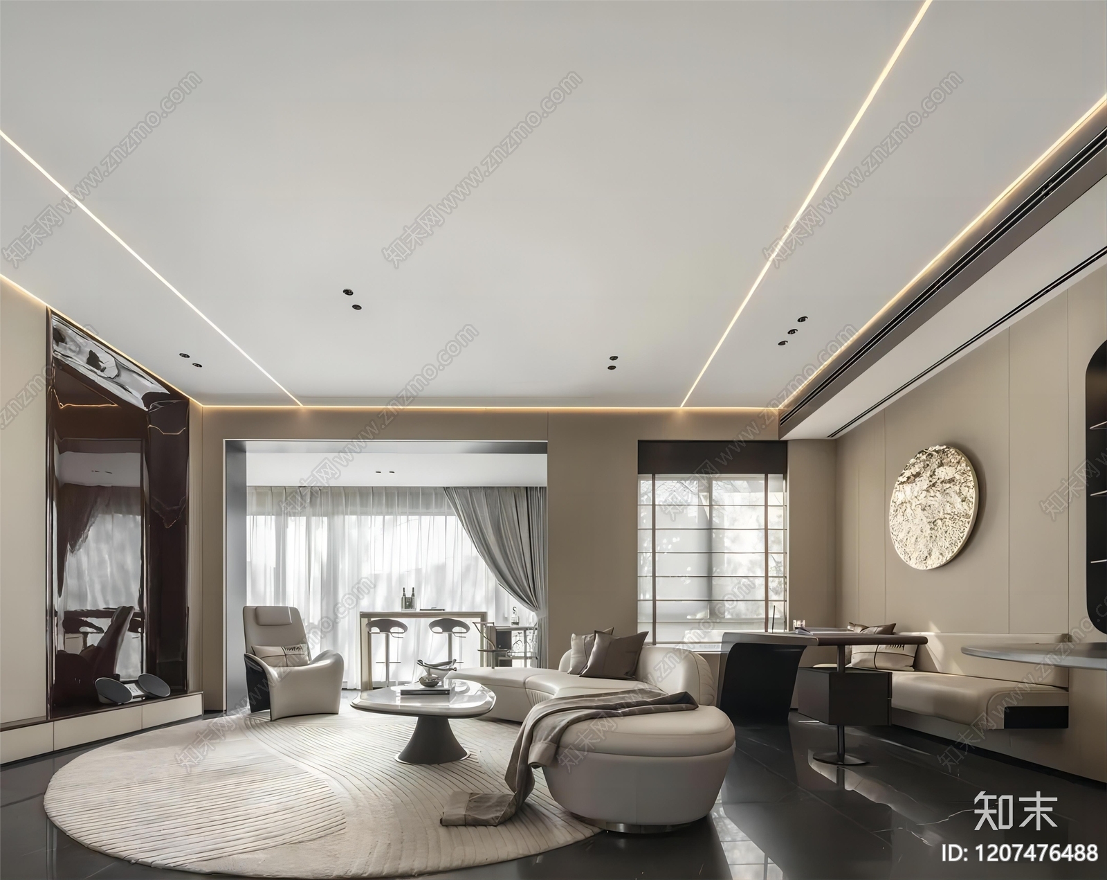 样板间cad施工图下载【ID:1207476488】