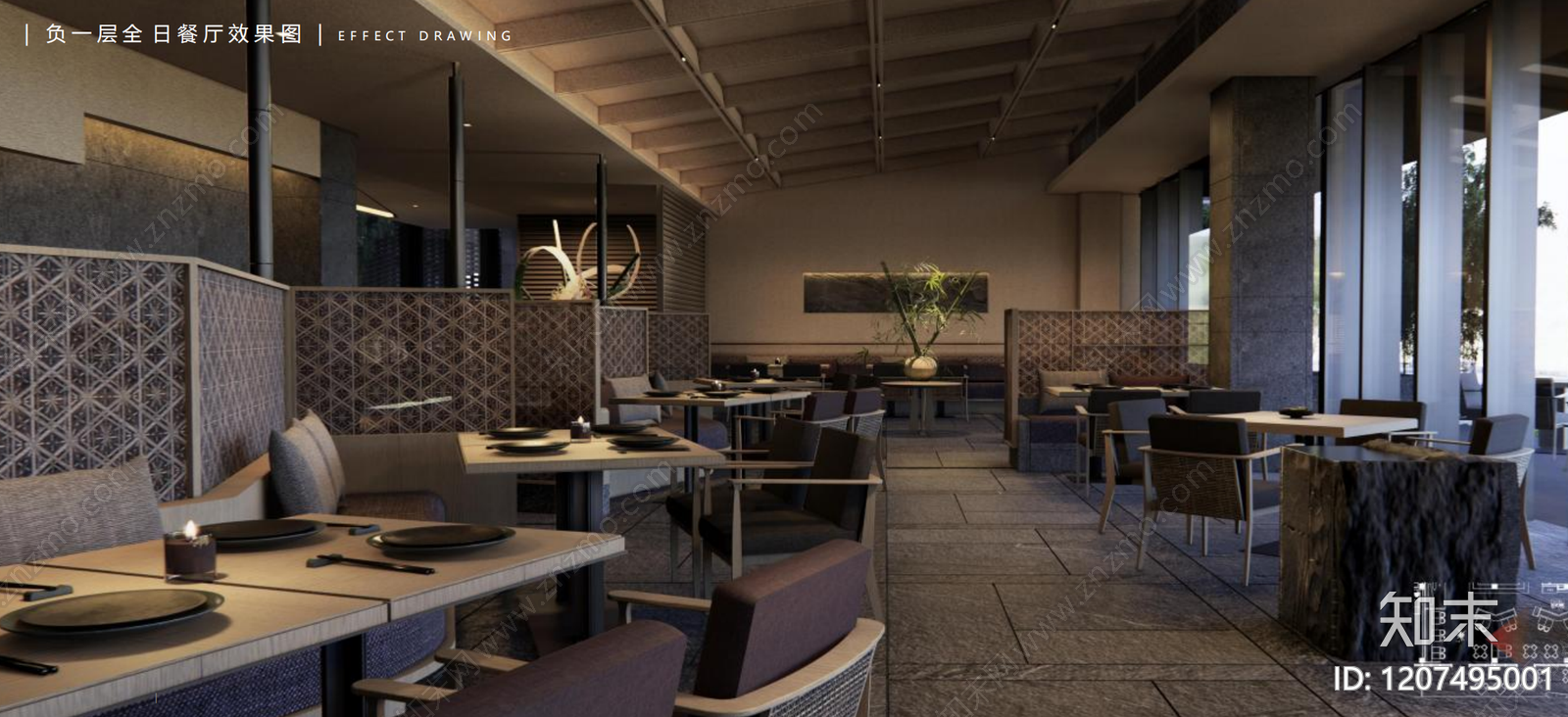 新中式中古酒店下载【ID:1207495001】