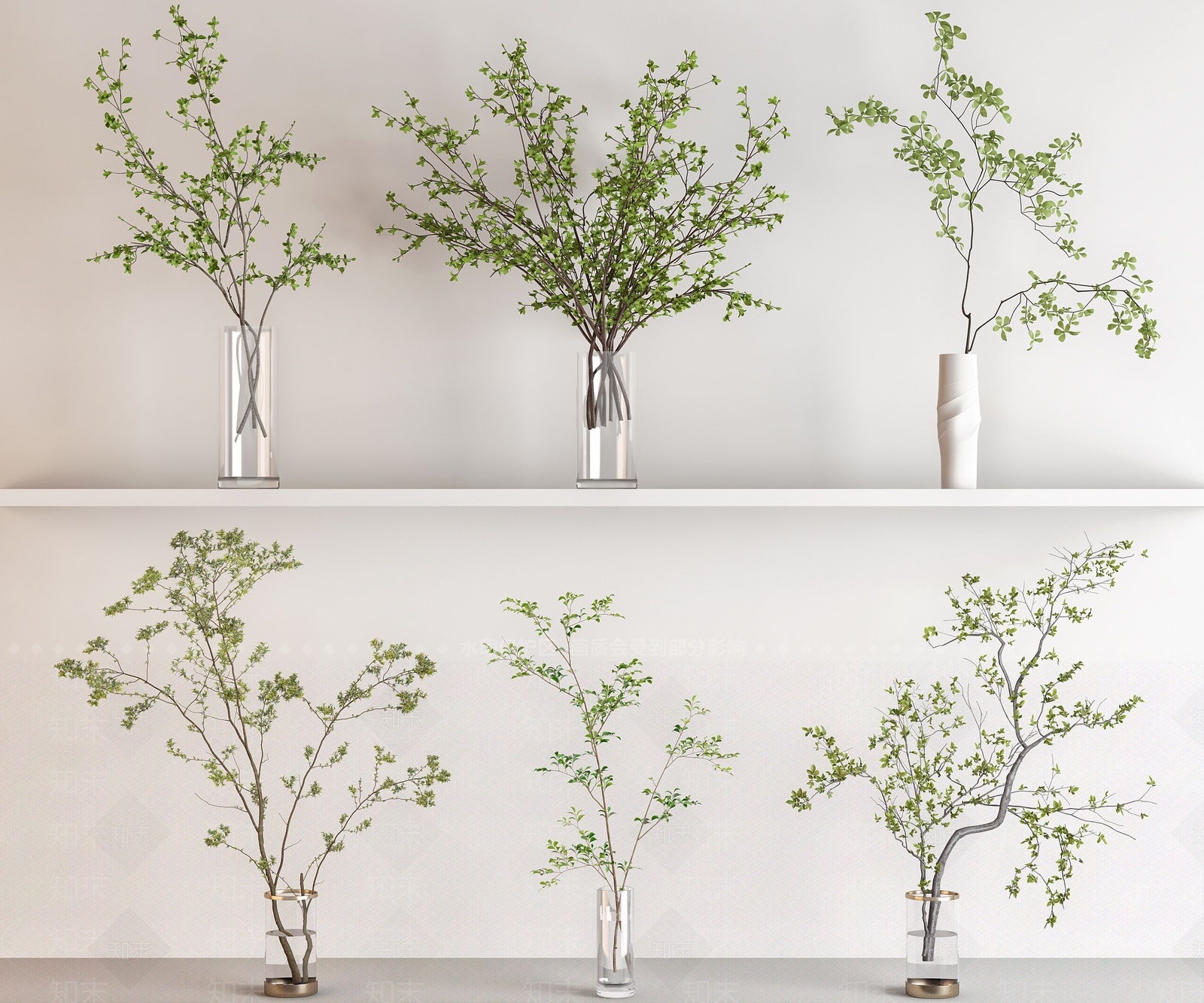 盆栽3D模型下载【ID:1207496171】