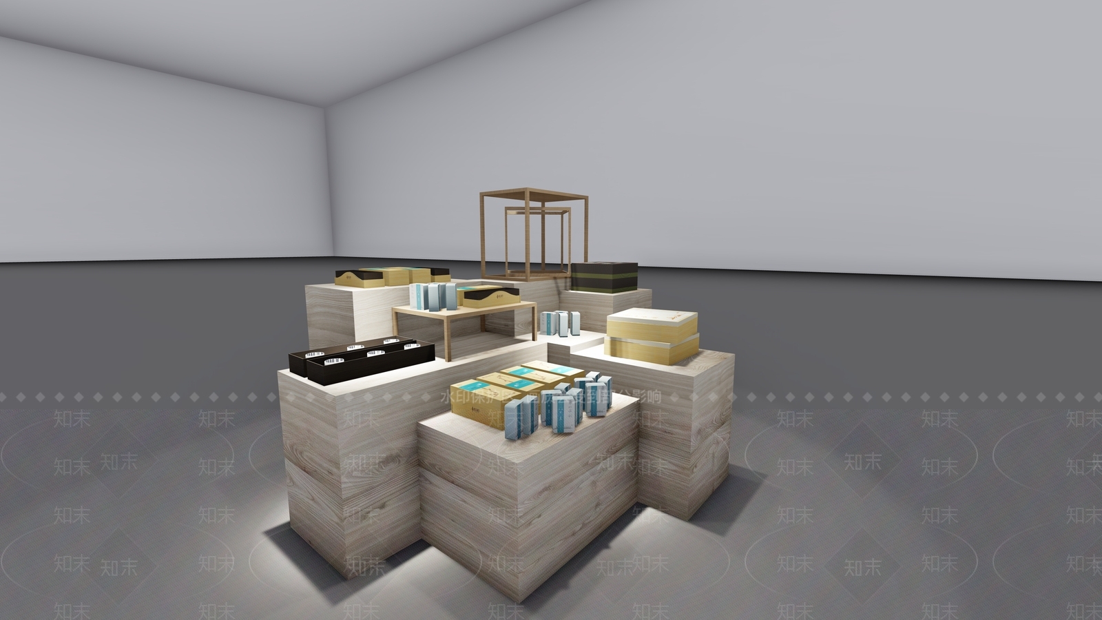 现代货架SU模型下载【ID:1207496644】