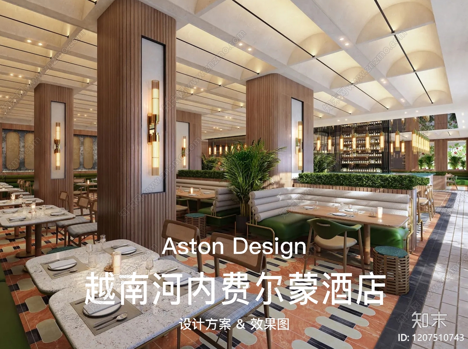 奶油法式酒店民宿软装下载【ID:1207510743】