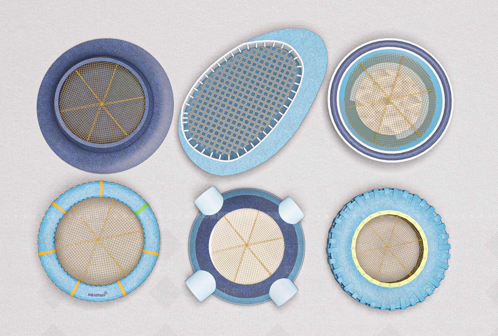 儿童器材组合SU模型下载【ID:1207511260】