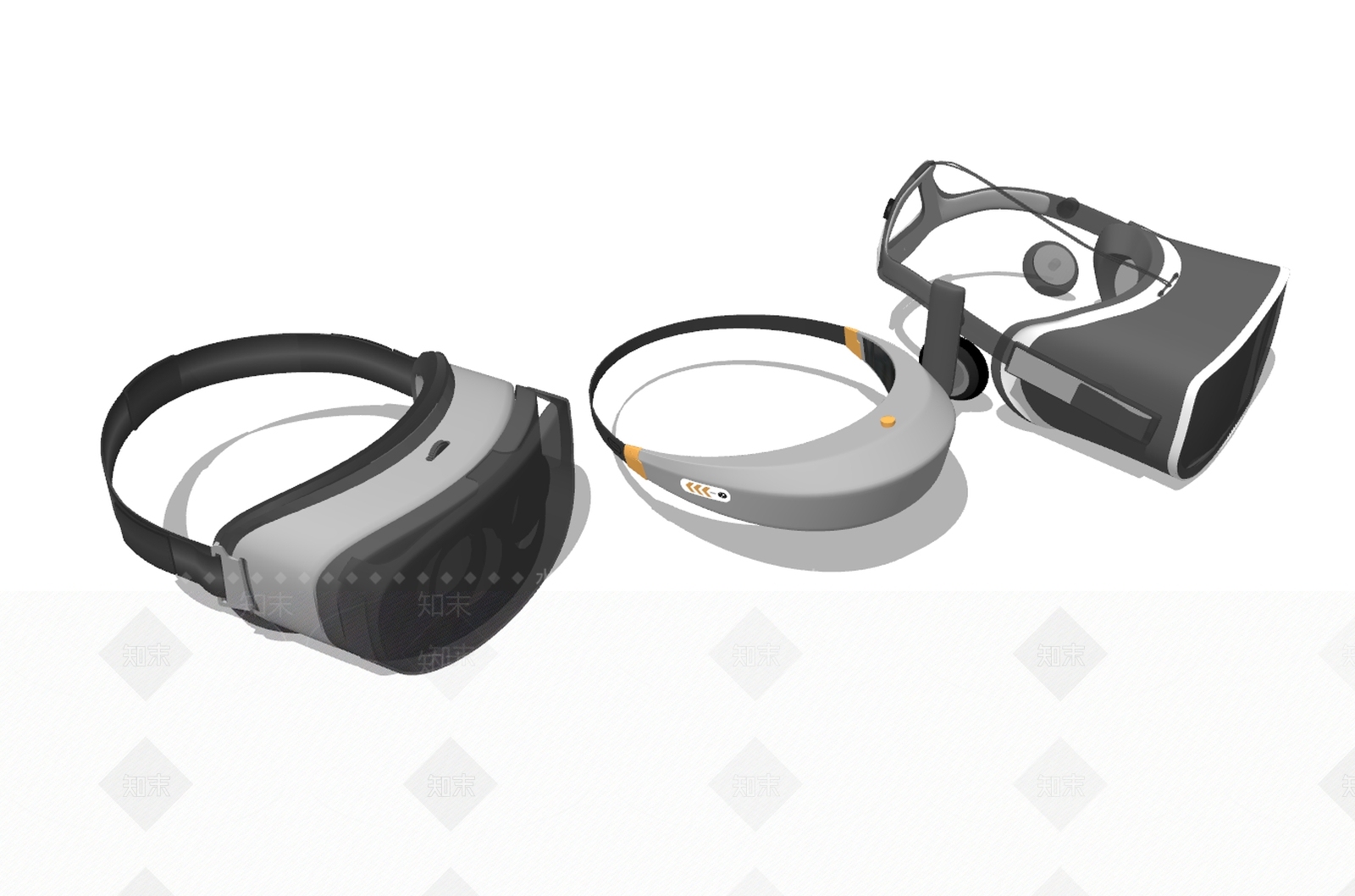 现代VR眼镜SU模型下载【ID:1207511640】