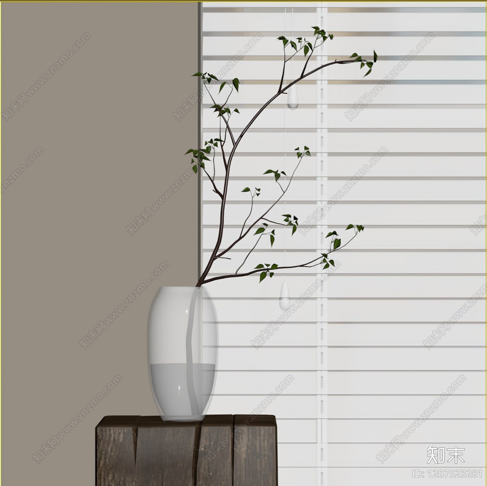 现代花瓶SU模型下载【ID:1207523281】