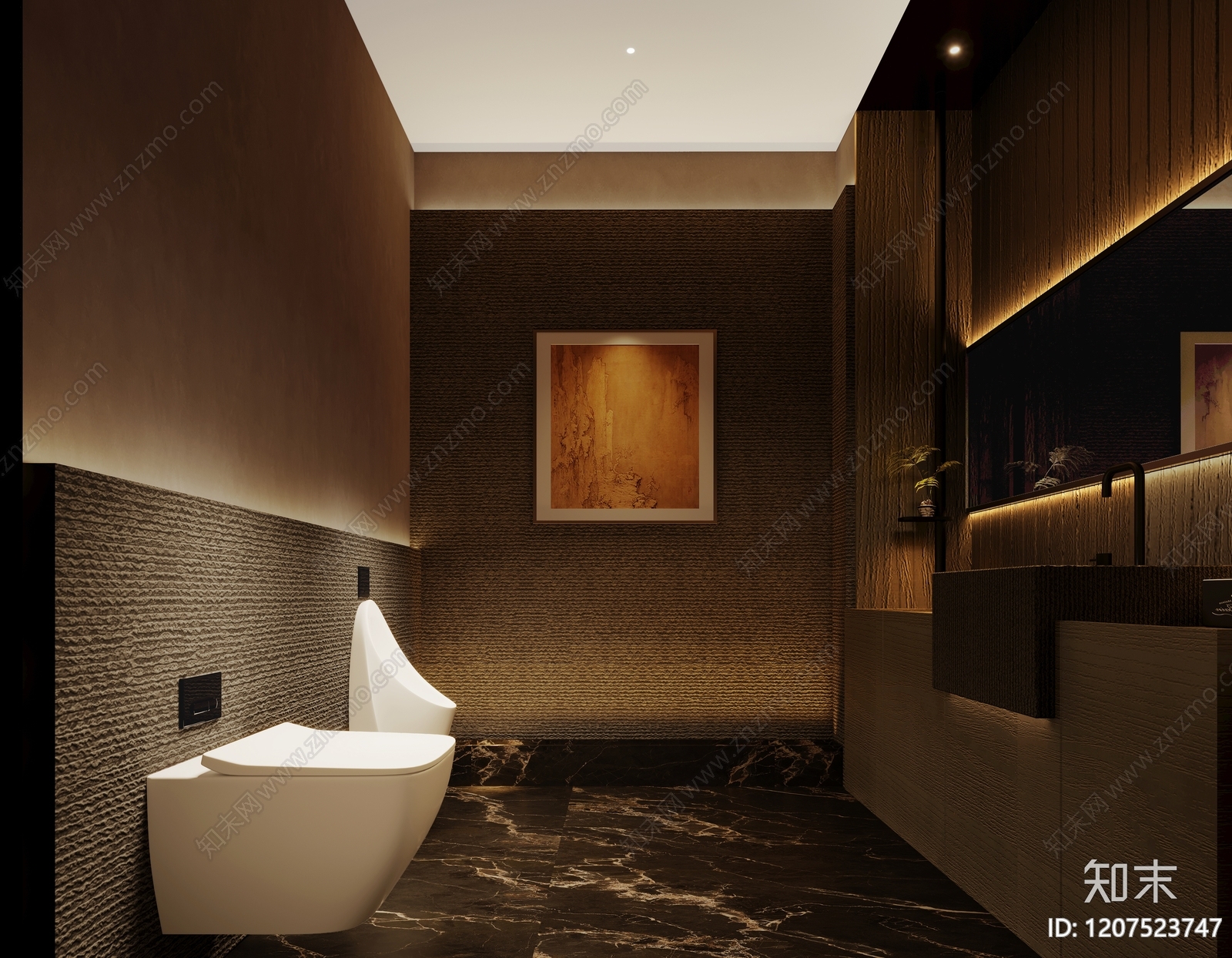 新中式中式其他通用空间3D模型下载【ID:1207523747】