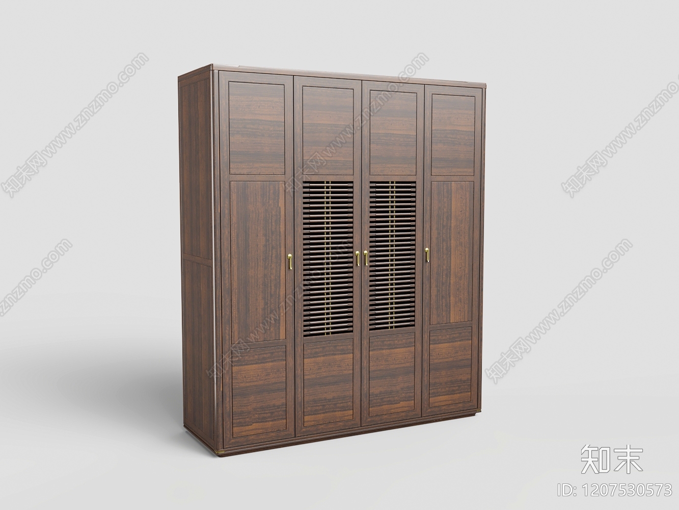 新中式中式衣柜3D模型下载【ID:1207530573】