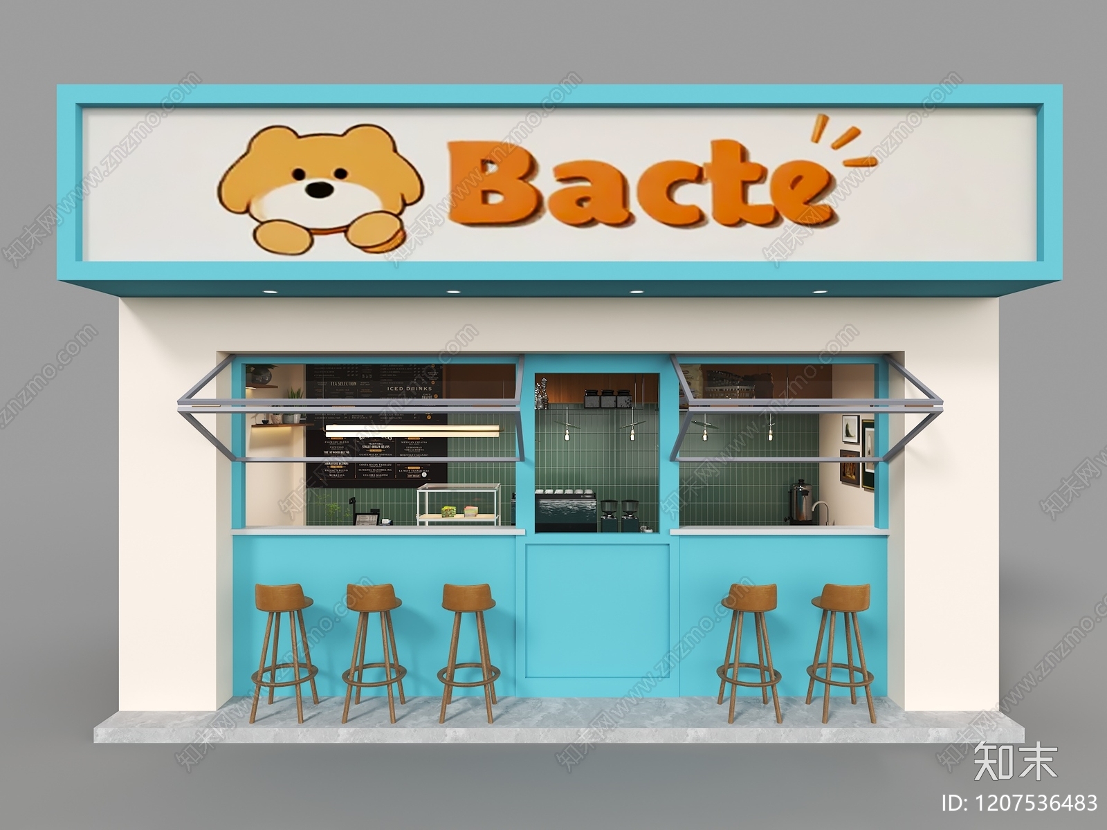现代宠物店3D模型下载【ID:1207536483】