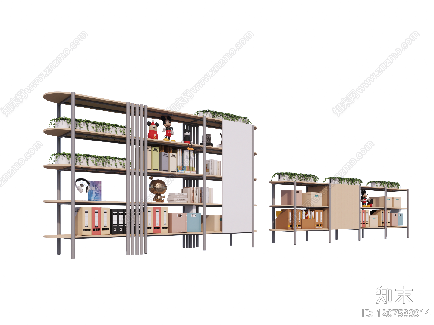 现代文件柜SU模型下载【ID:1207539914】