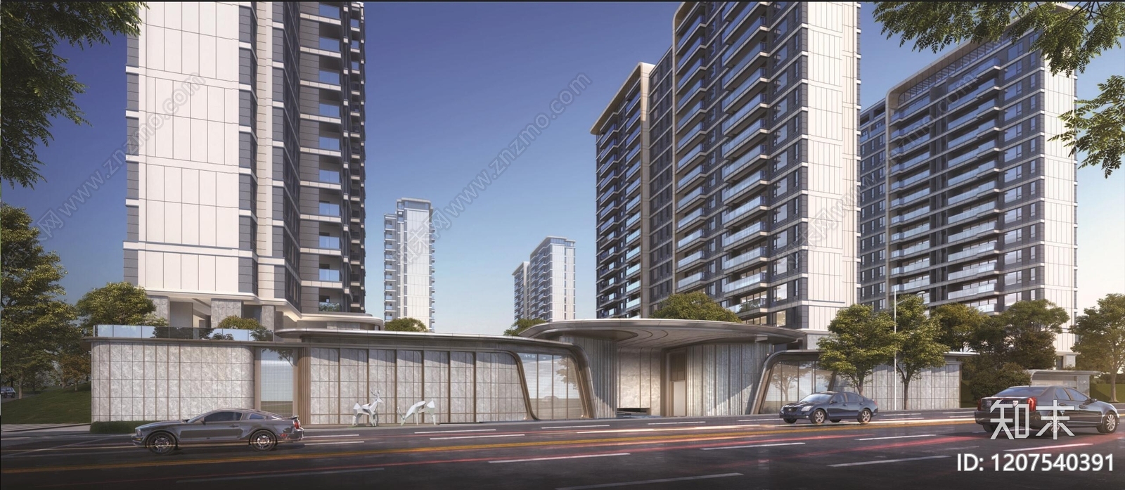 幕墙结构cad施工图下载【ID:1207540391】