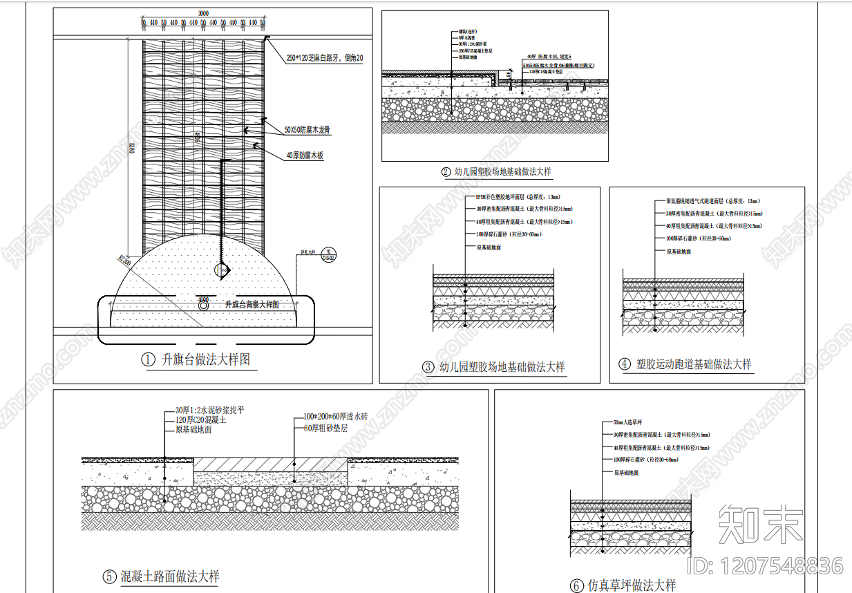 地面综合节点施工图下载【ID:1207548836】