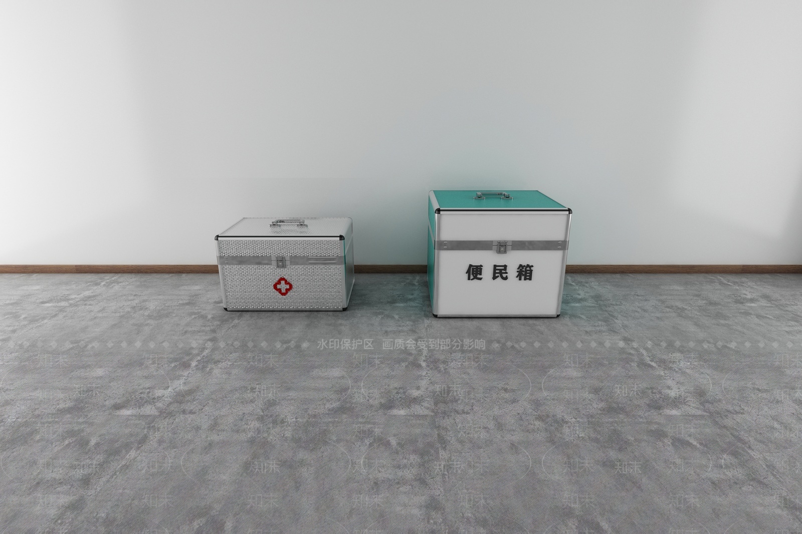 医疗箱3D模型下载【ID:1207548894】