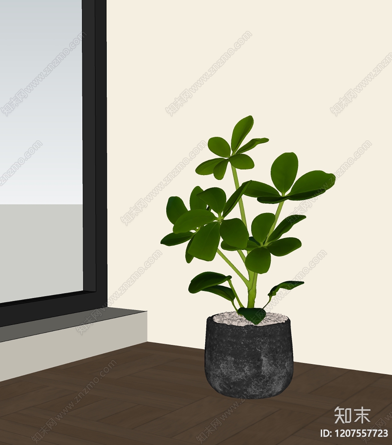盆栽SU模型下载【ID:1207557723】