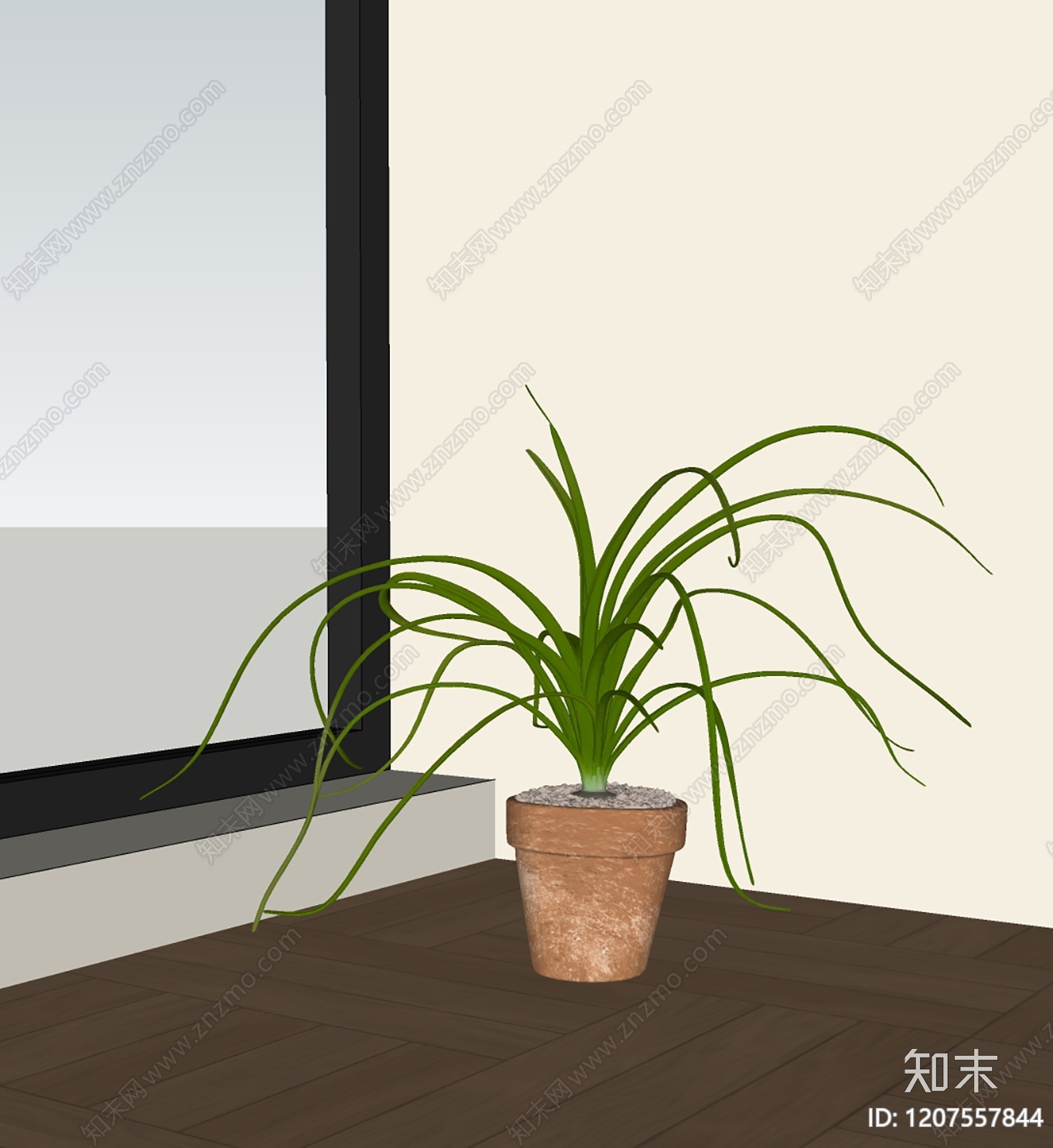 盆栽SU模型下载【ID:1207557844】