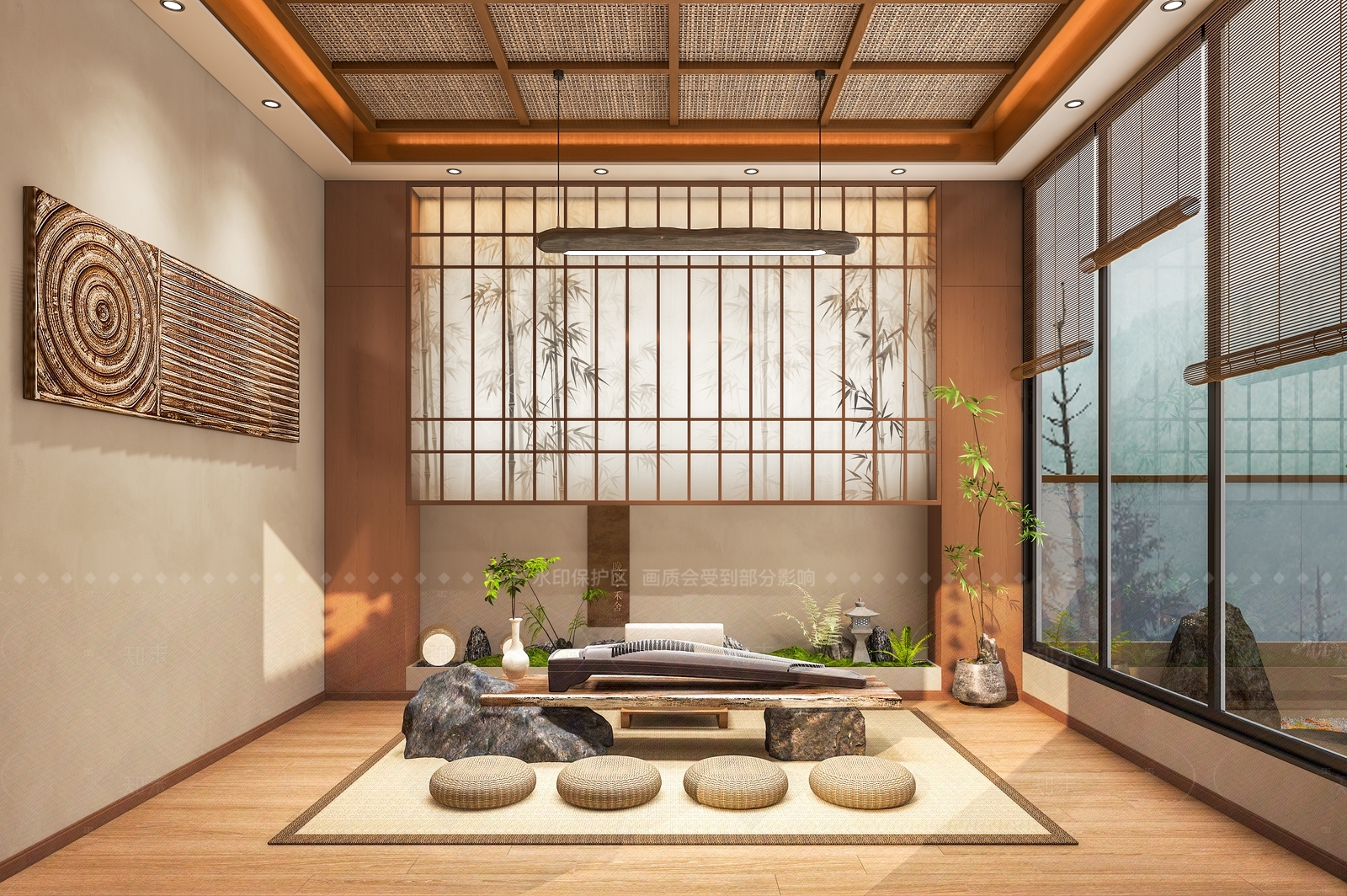 侘寂美甲店3D模型下载【ID:1207561009】
