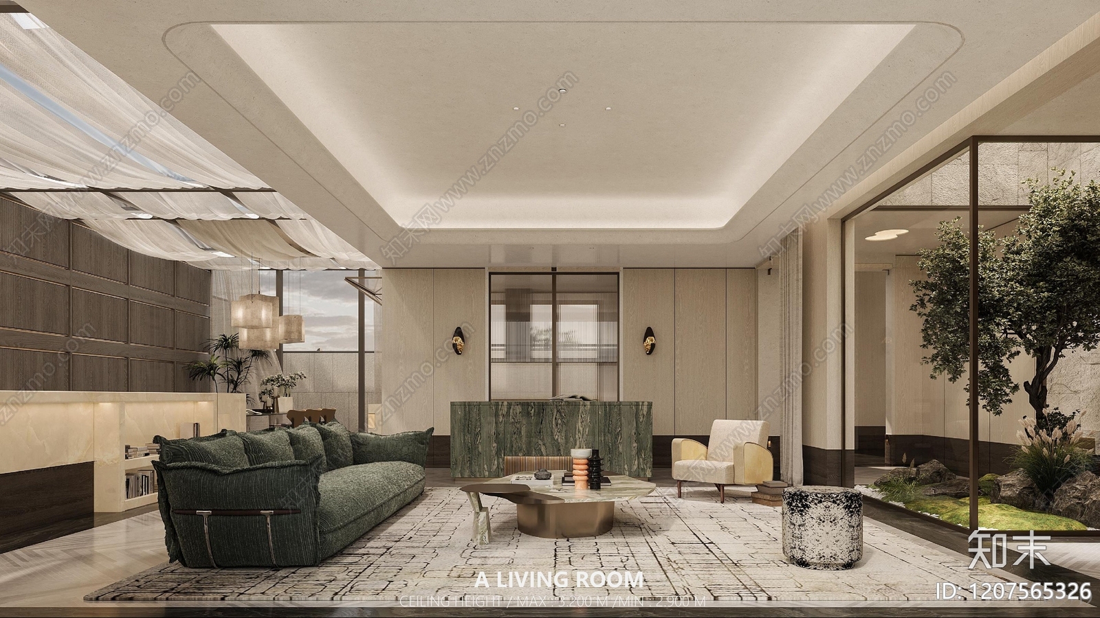 现代样板间下载【ID:1207565326】