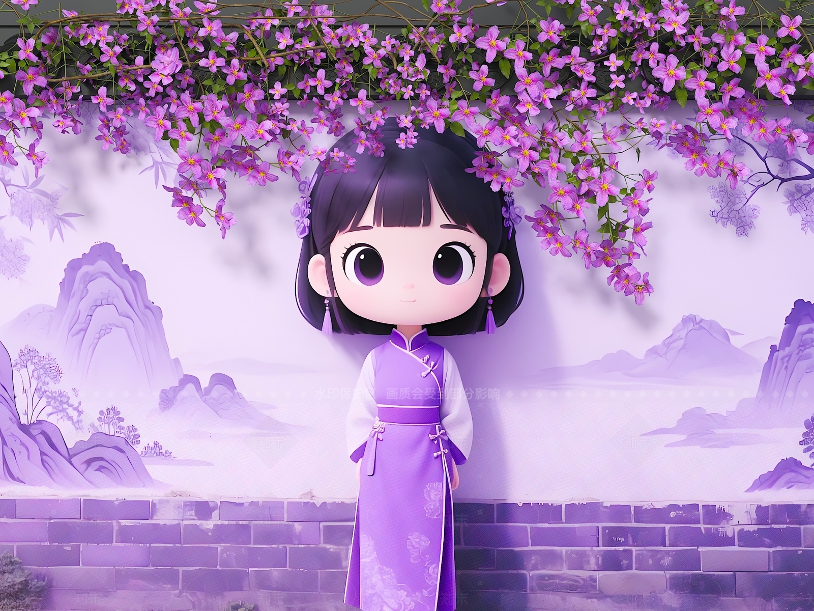 现代围墙3D模型下载【ID:1207568102】