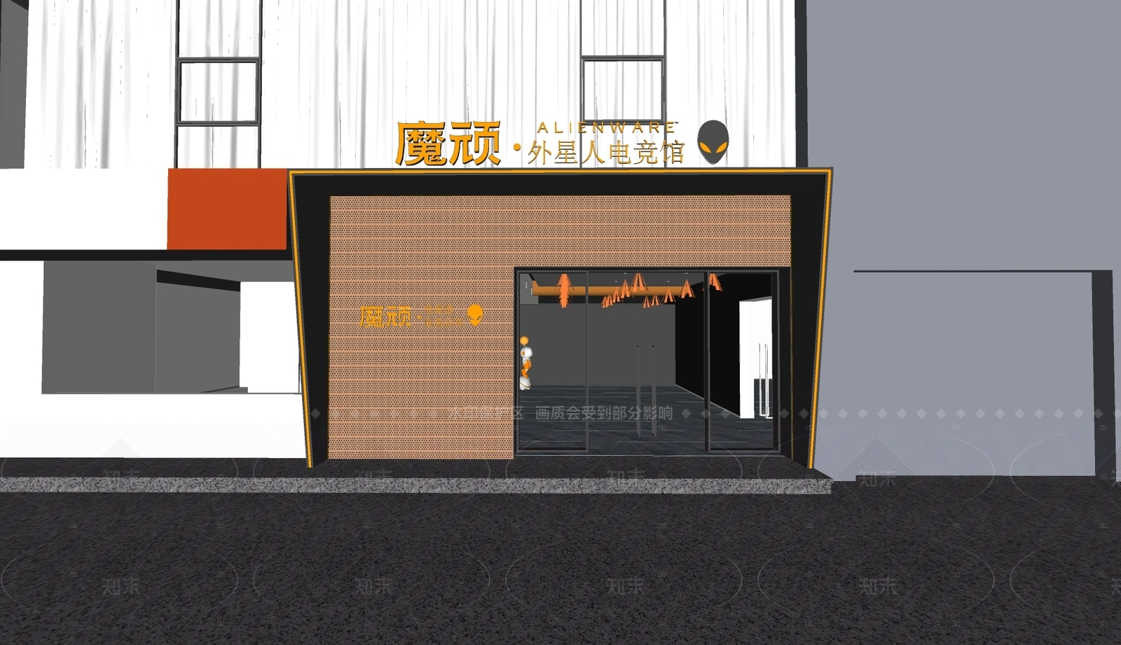 现代轻奢其他店铺SU模型下载【ID:1207571114】