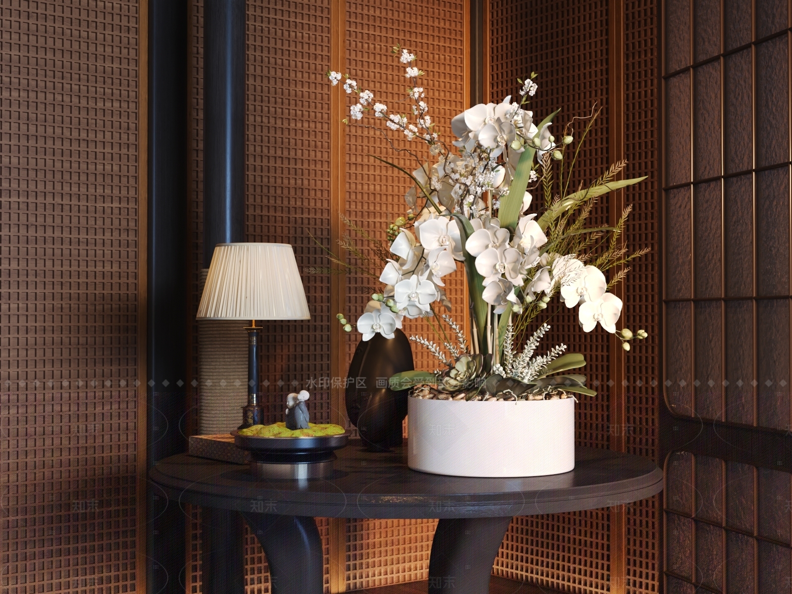 现代轻奢摆件组合SU模型下载【ID:1207584505】