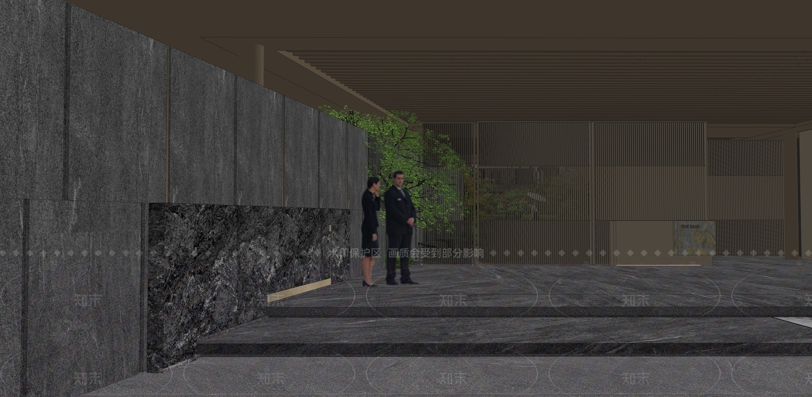 现代入口大门SU模型下载【ID:1207584621】