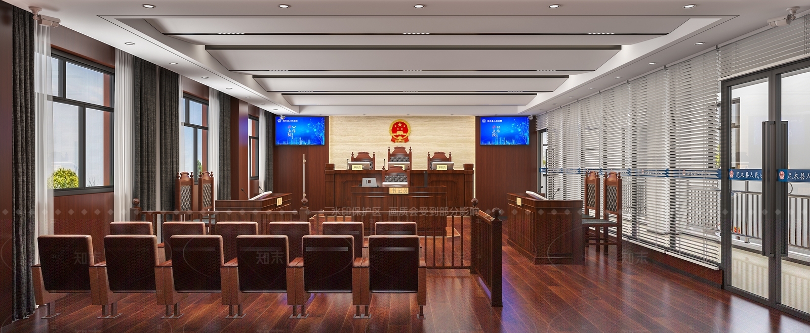现代党政机关3D模型下载【ID:1207584615】