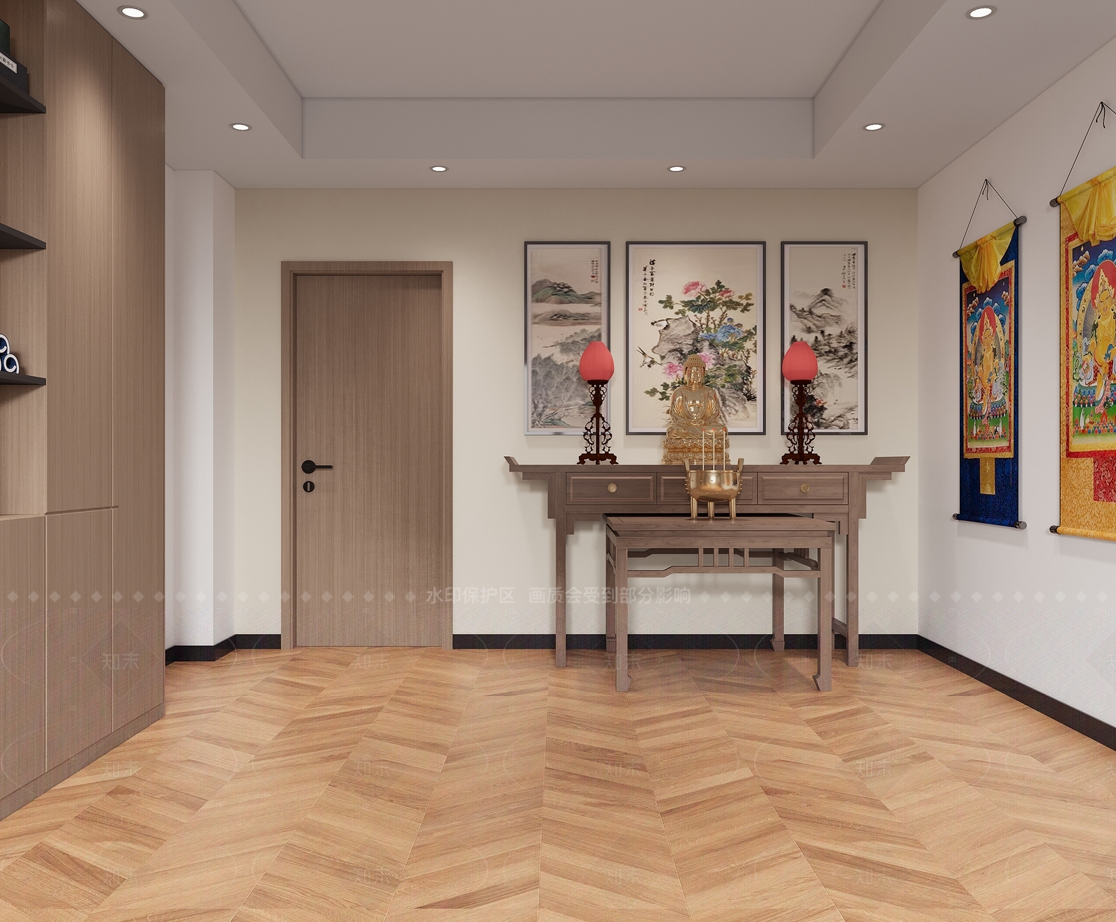 现代其他通用空间3D模型下载【ID:1207587738】