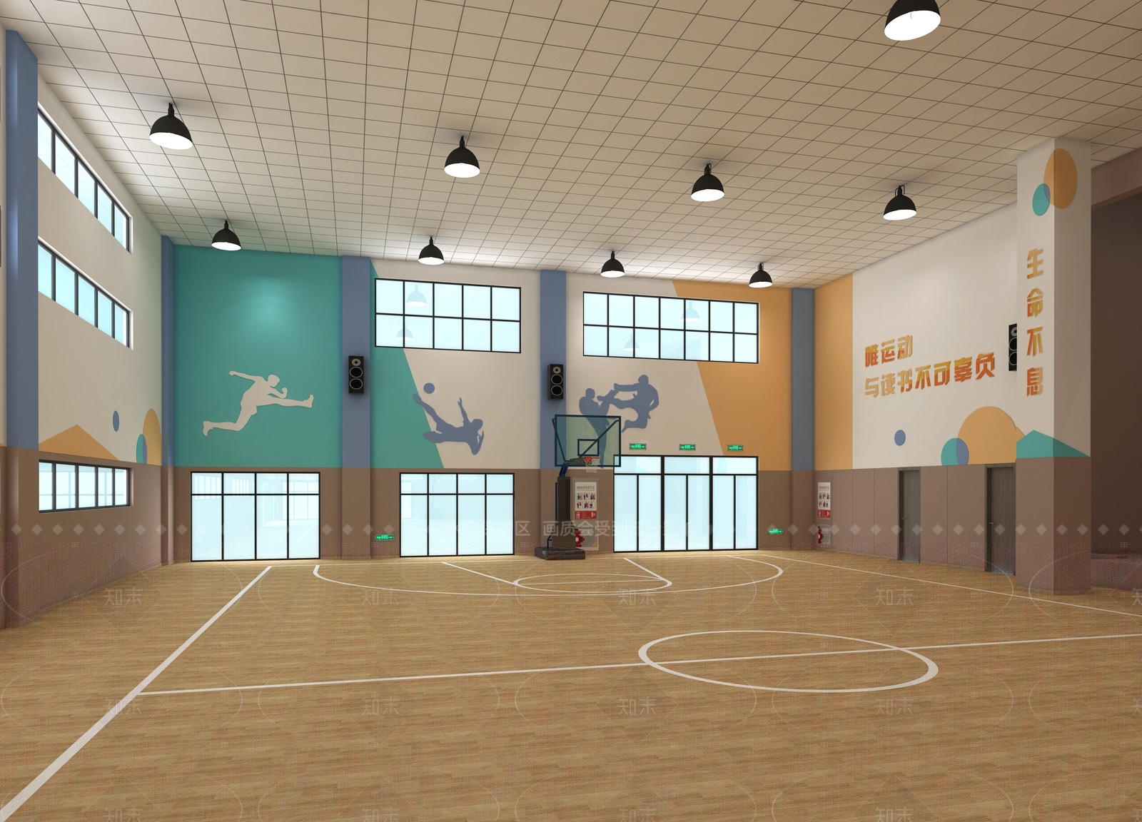 现代体育馆3D模型下载【ID:1207596400】