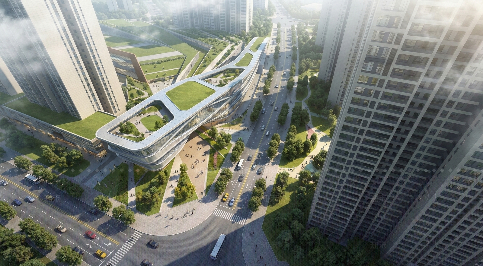 现代小公建SU模型下载【ID:1207659548】