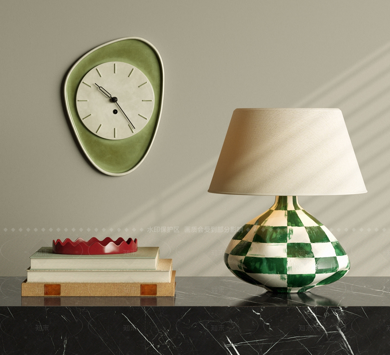 法式中古台灯3D模型下载【ID:1207598880】