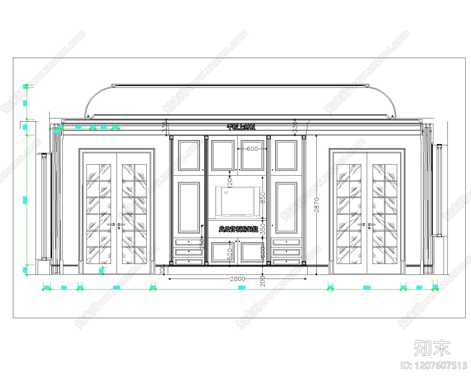 欧式家具图库施工图下载【ID:1207607513】