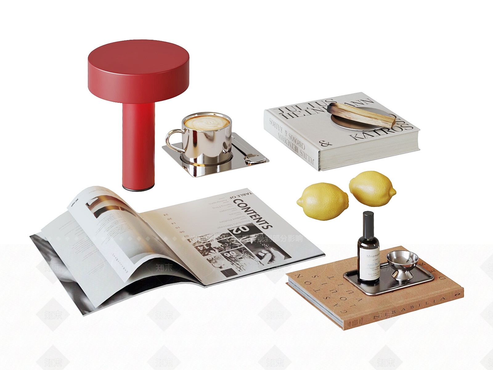 现代中古摆件组合SU模型下载【ID:1207623571】