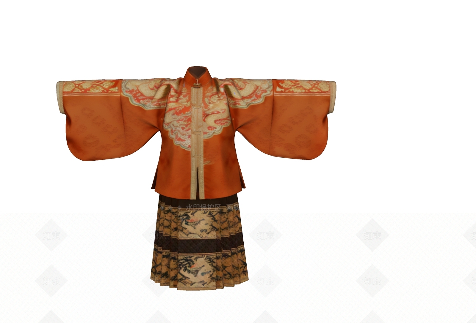 衣服SU模型下载【ID:1207638366】