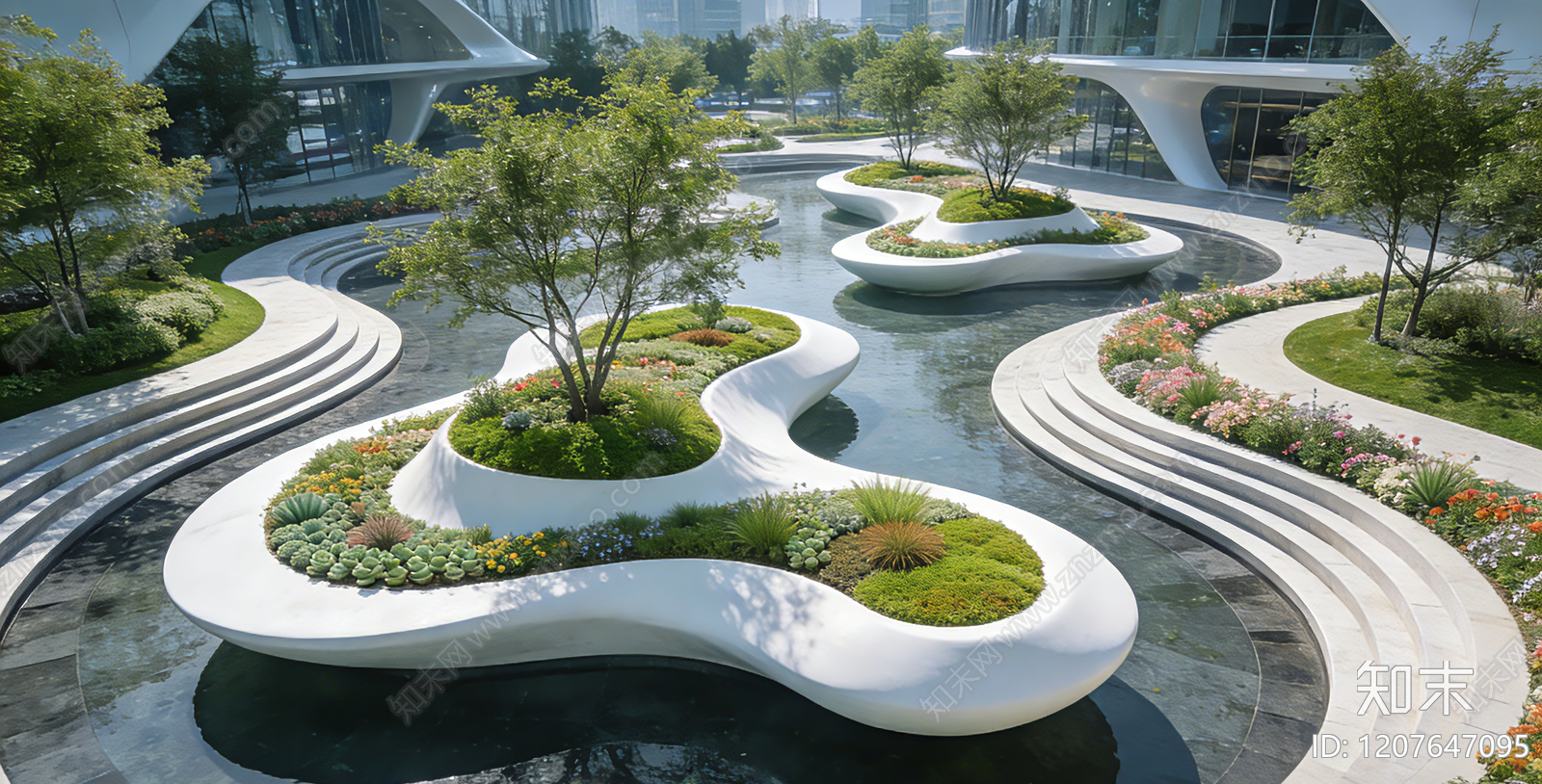 现代其它外景贴图下载【ID:1207647095】